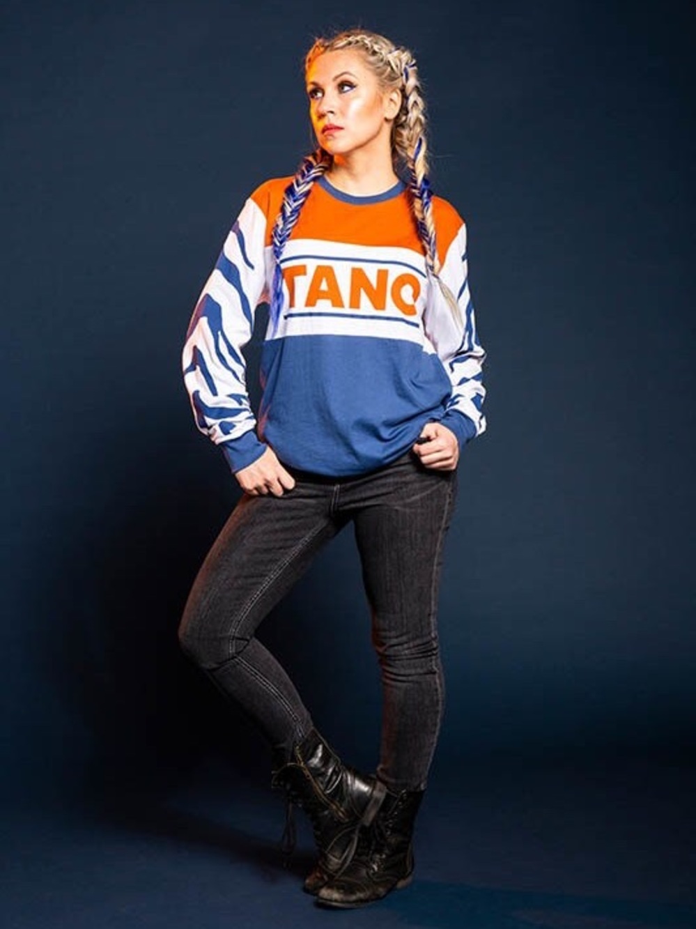 Our Universe Star Wars Ahsoka Tano Colorblock Long Sleeve T-Shirt